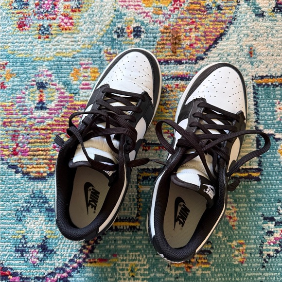 Nike Air Jordan Dunk Low Black and White - Picture 10 of 14